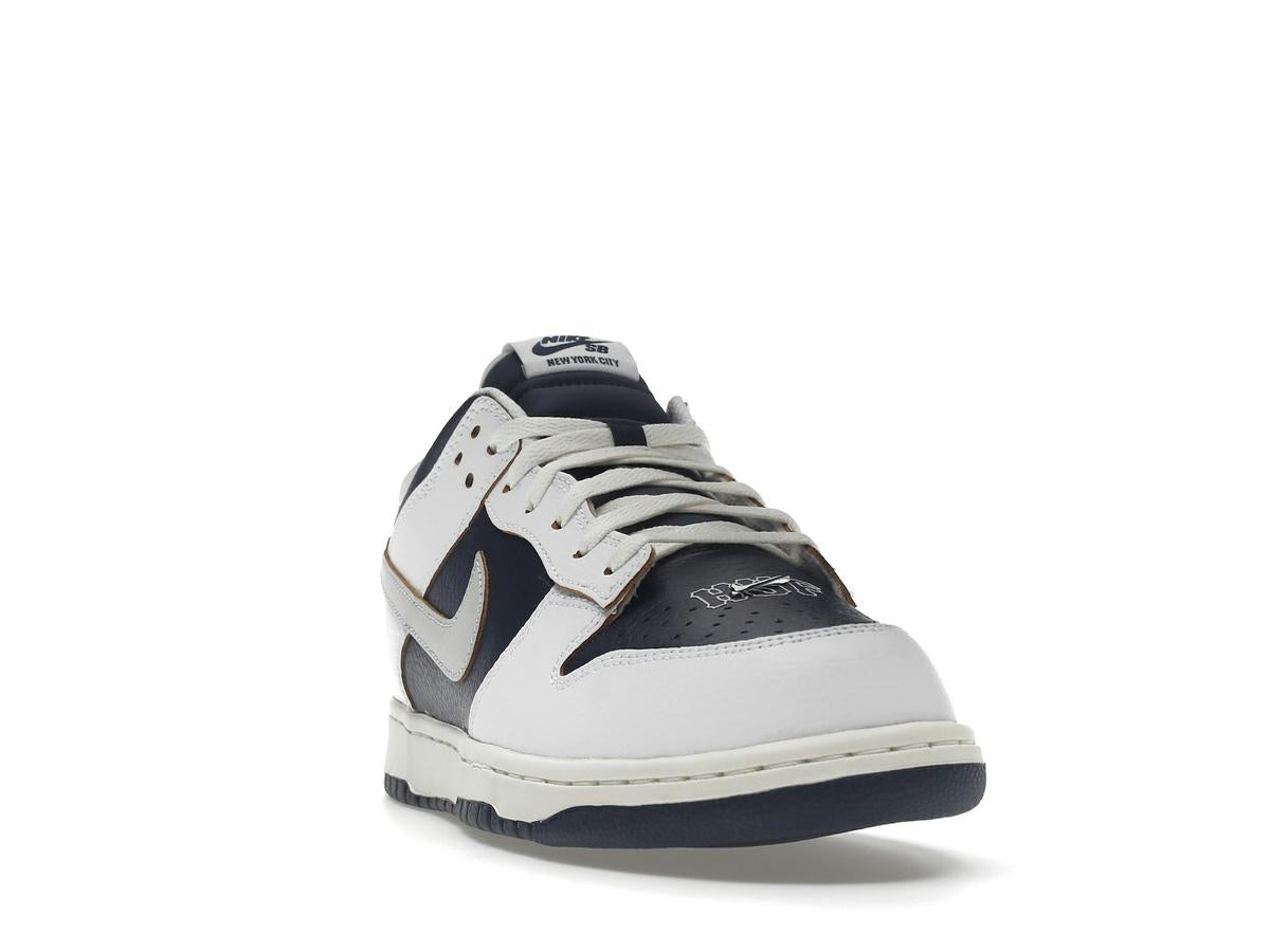Nike SB Dunk Low HUF New York City White Navy Blue FD8775-100 - savito