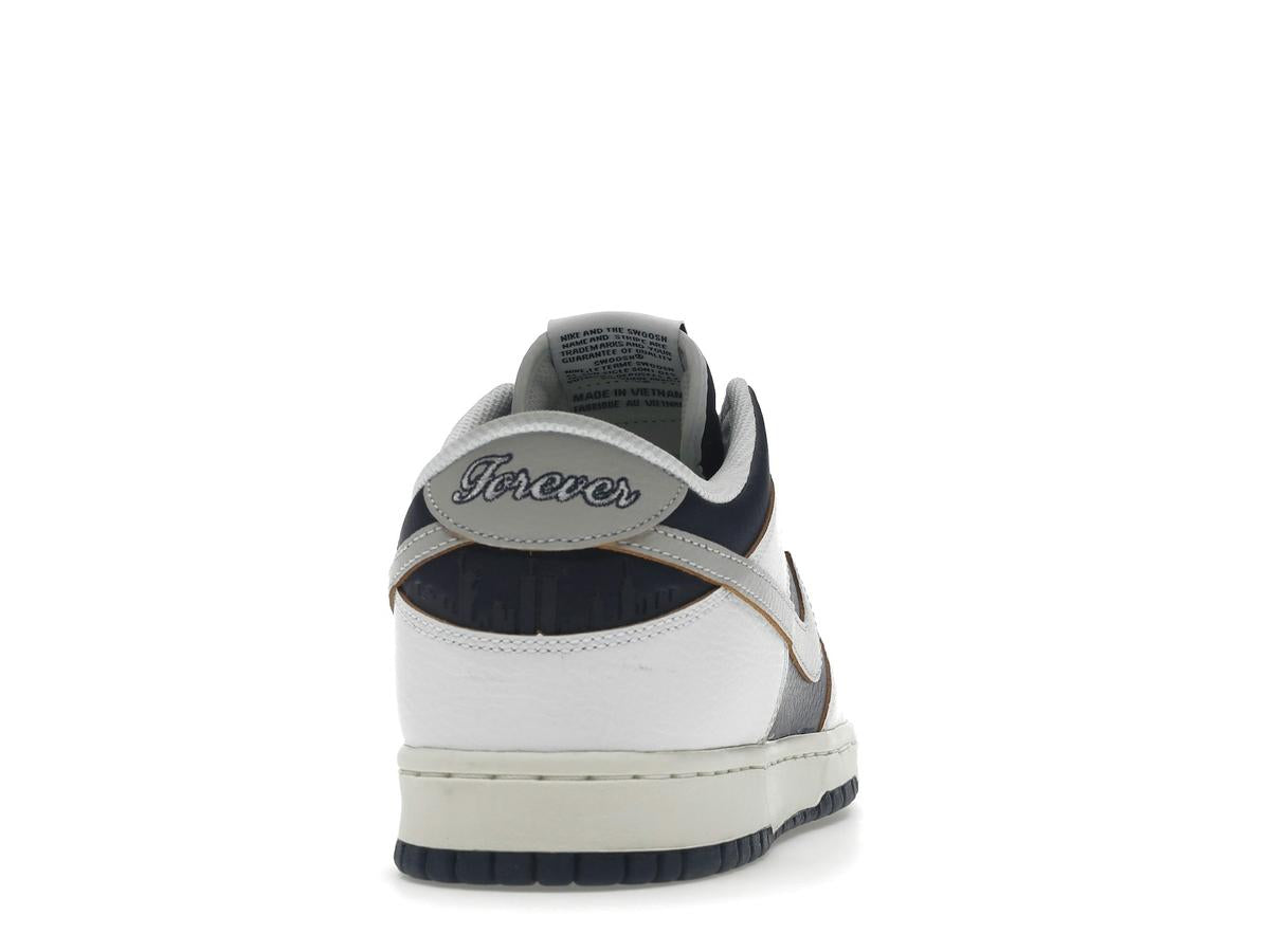 Nike SB Dunk Low HUF New York City White Navy Blue FD8775-100 - savito