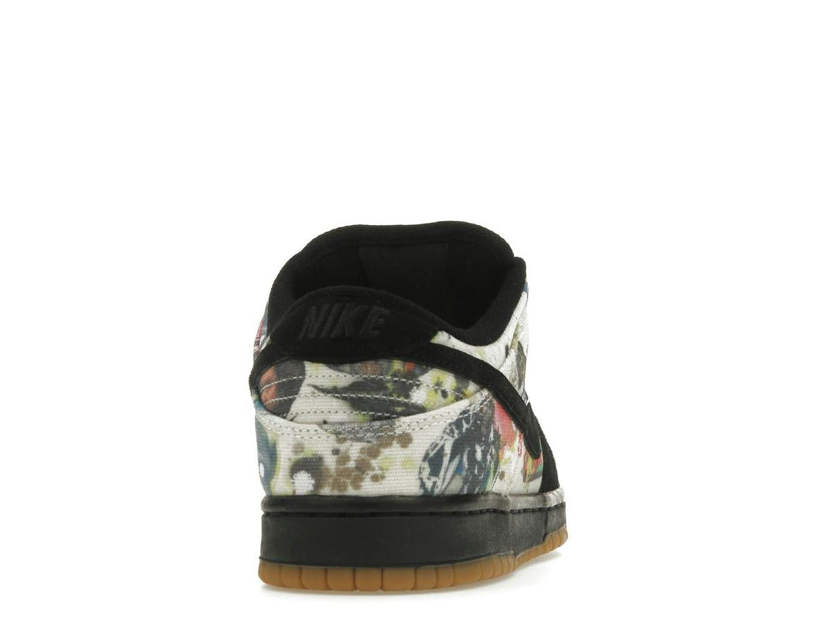Nike SB Dunk Low Supreme Rammellzee Black Multi-Color FD8778-001 - savito