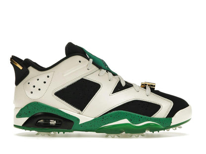 Jordan 6 Retro Low Golf NRG Eastside Golf 1961 White Malachite Black Metallic Gold FJ0848-100 - savito