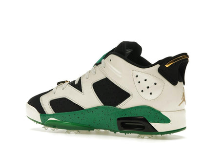 Jordan 6 Retro Low Golf NRG Eastside Golf 1961 White Malachite Black Metallic Gold FJ0848-100 - savito