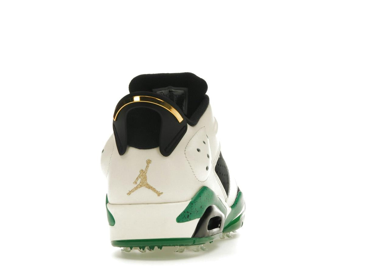 Jordan 6 Retro Low Golf NRG Eastside Golf 1961 White Malachite Black Metallic Gold FJ0848-100 - savito