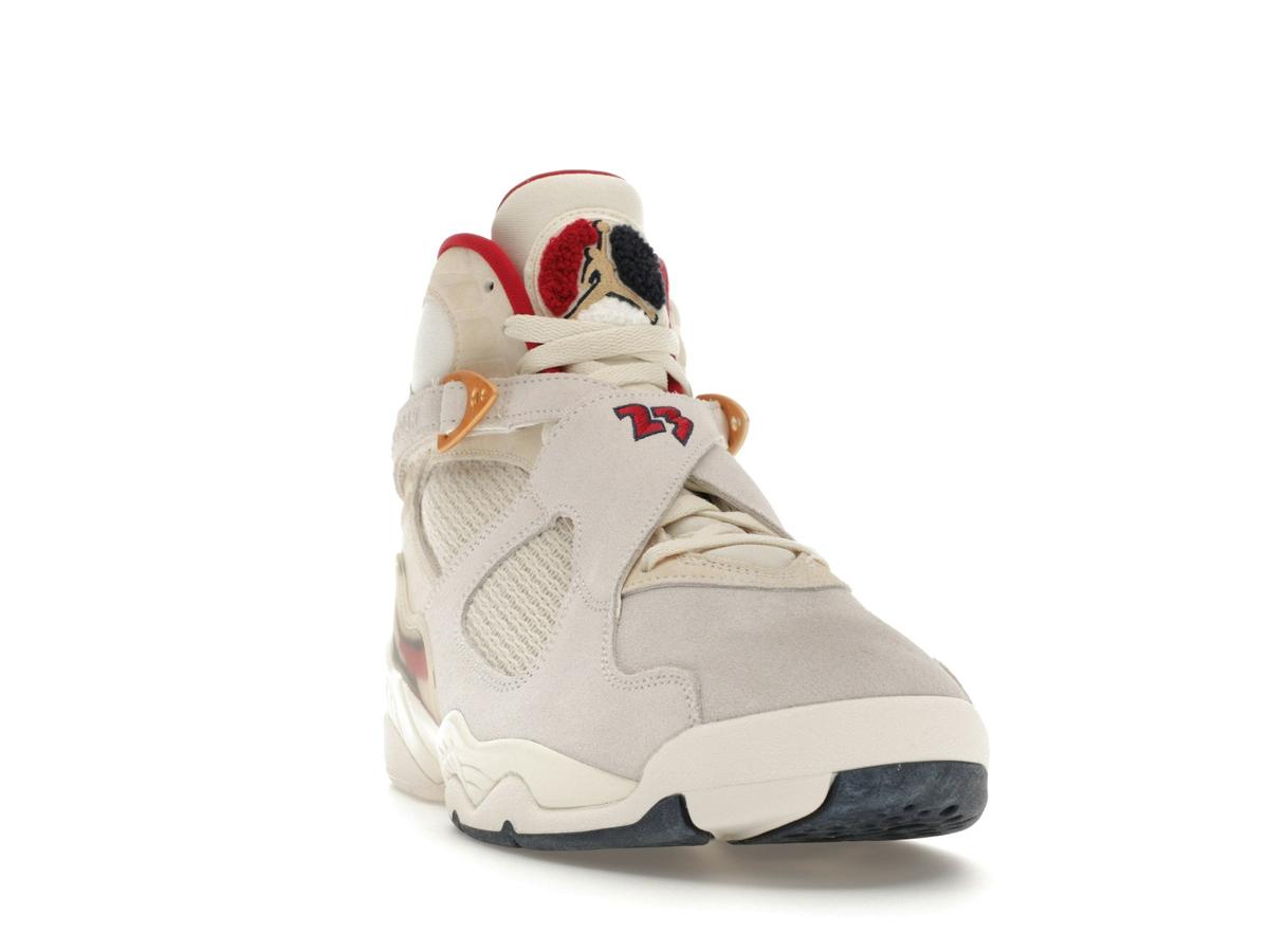 Jordan 8 Retro SP SoleFly Mi Casa Es Su Casa Sail Red Gold FJ2850-107 - savito