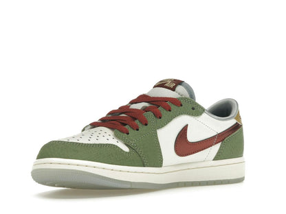 Jordan 1 Retro Low OG Year of the Dragon (2024) Sail/Black-Varsity Red-Muslin FN3727-100 - savito