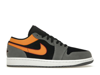 Jordan 1 Low SE Light Graphite Vivid Orange FN7308-008 - savito