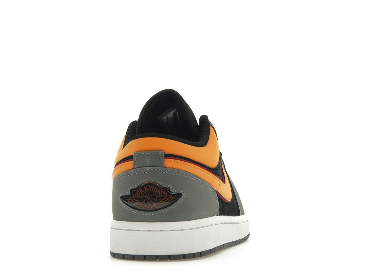 Jordan 1 Low SE Light Graphite Vivid Orange FN7308-008 - savito