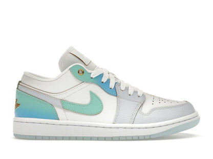 Jordan 1 Low SE Emerald Rise Women's White Gold FN8899-131 - savito