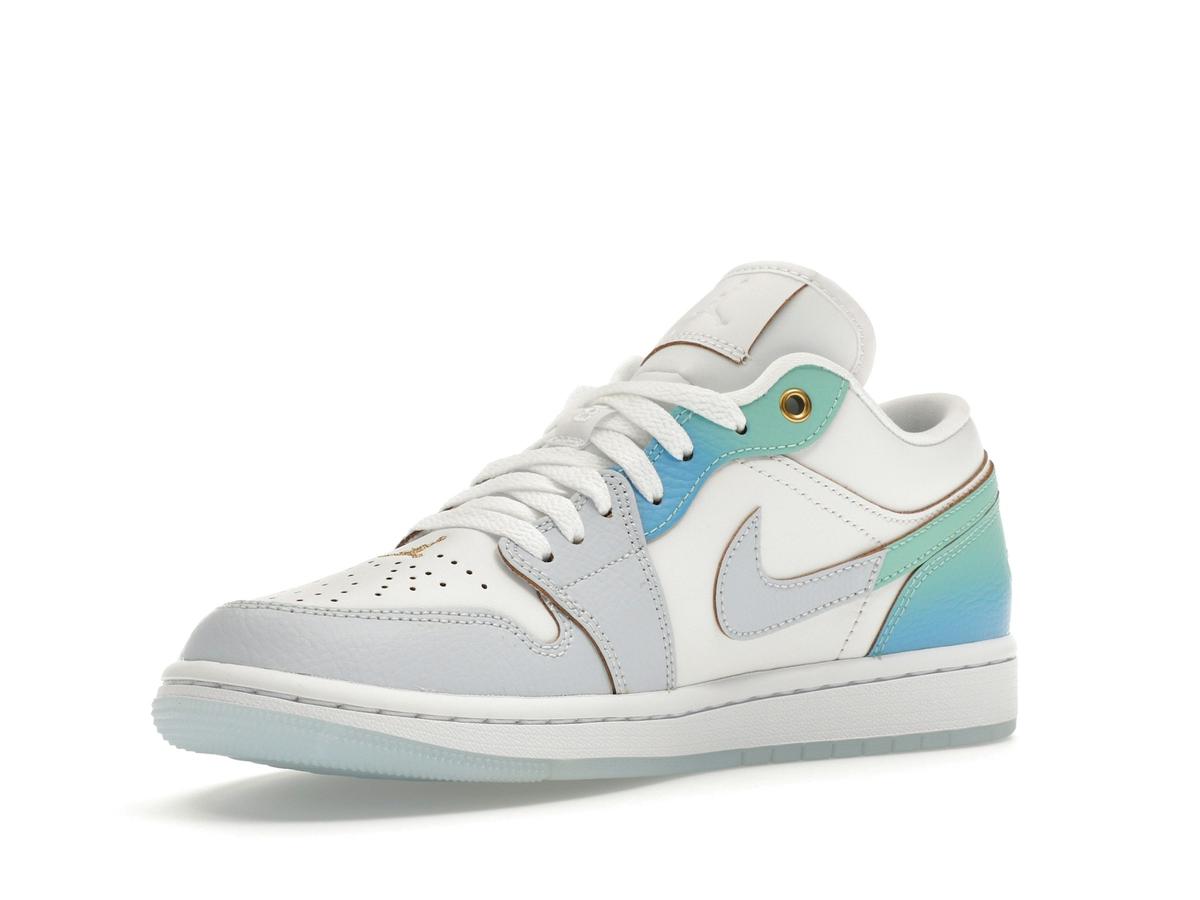 Jordan 1 Low SE Emerald Rise Women's White Gold FN8899-131 - savito