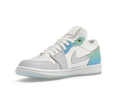 Jordan 1 Low SE Emerald Rise Women's White Gold FN8899-131 - savito