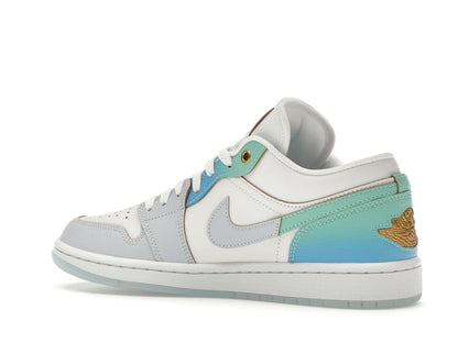 Jordan 1 Low SE Emerald Rise Women's White Gold FN8899-131 - savito