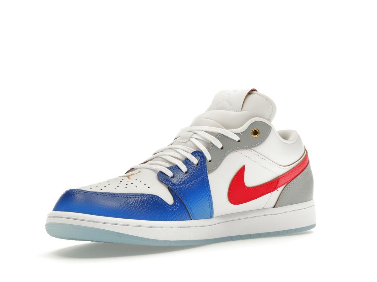 Jordan 1 Low SE Philippines White Game Royal Ice Blue University Red FN8901-164 - savito