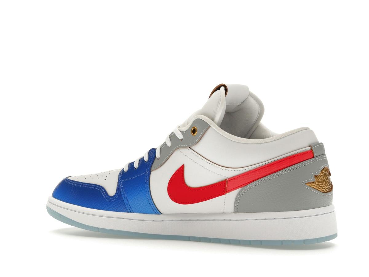 Jordan 1 Low SE Philippines White Game Royal Ice Blue University Red FN8901-164 - savito