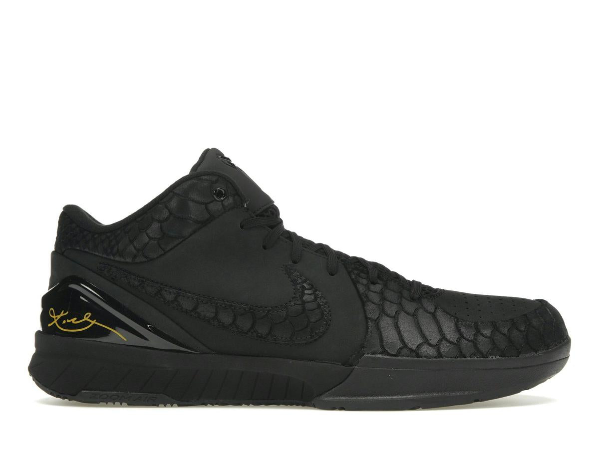 Nike Kobe 4 Protro Gift of Mamba Black University Gold FQ3544-001 - savito