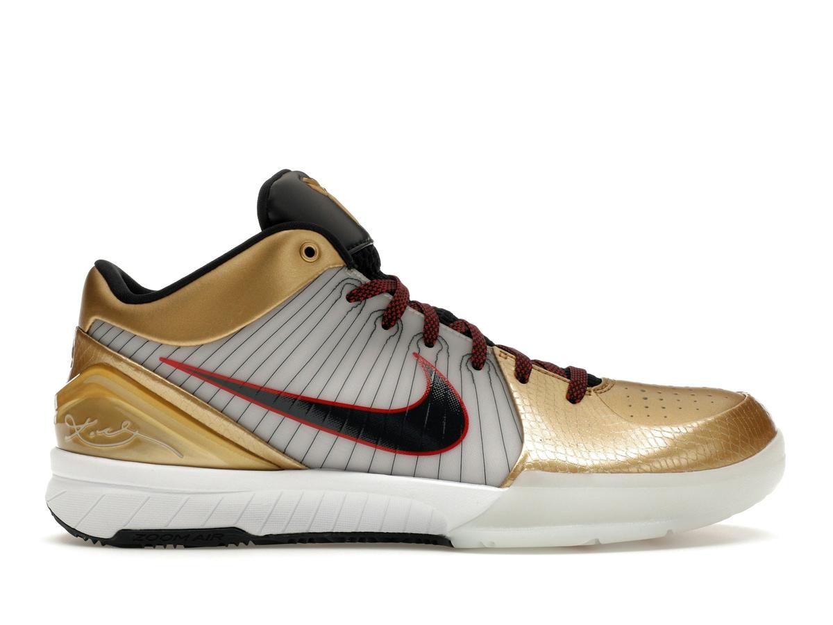 Nike Kobe 4 Protro Gold Medal 2024 White FQ3544-100 - savito