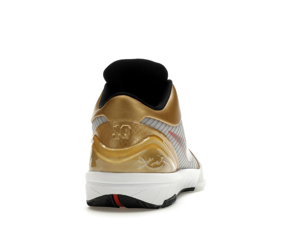 Nike Kobe 4 Protro Gold Medal 2024 White FQ3544-100 - savito