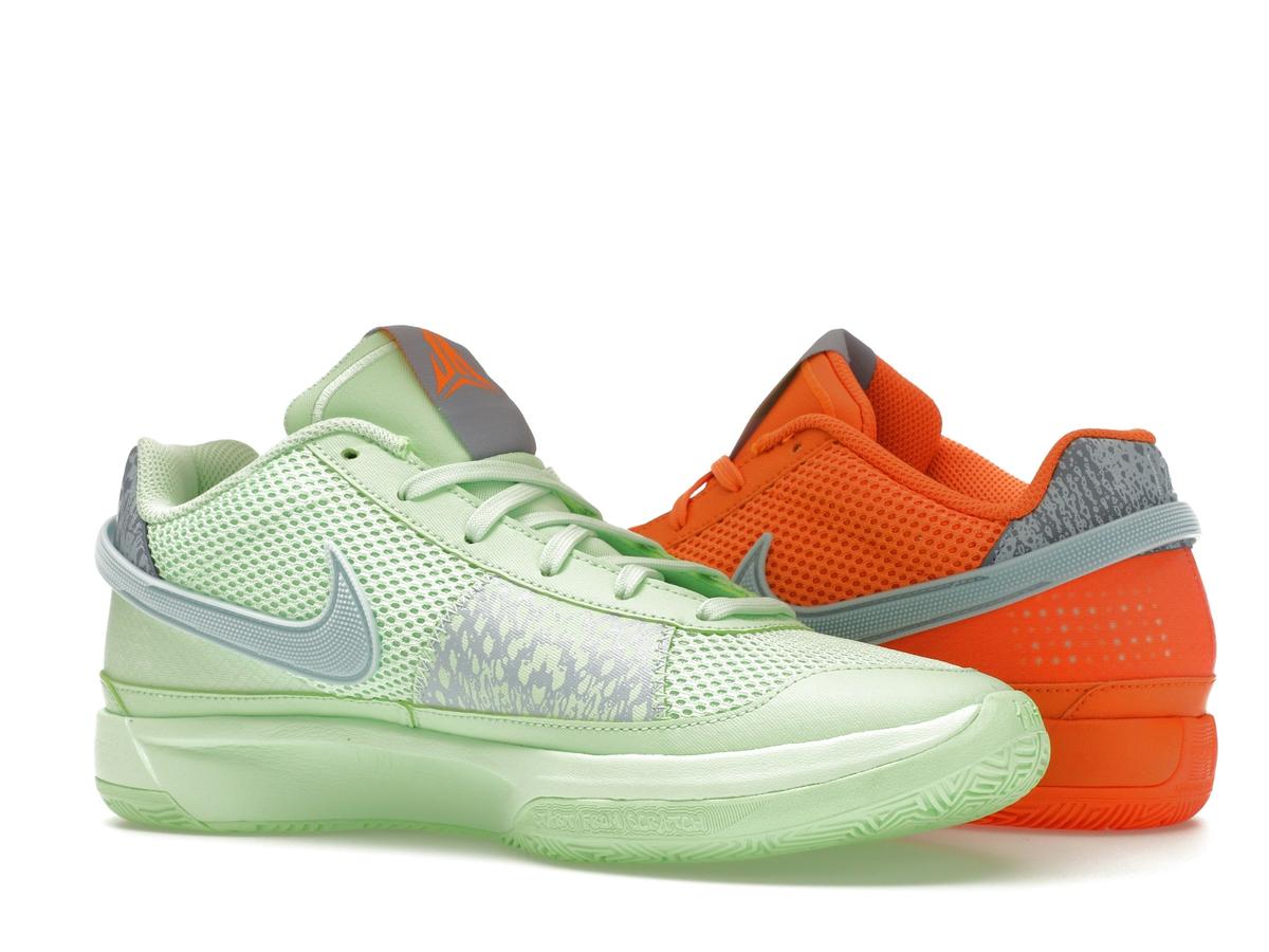 Nike Ja 1 Mismatched Bright Mandarin Vapor Green FQ4796-800 - savito