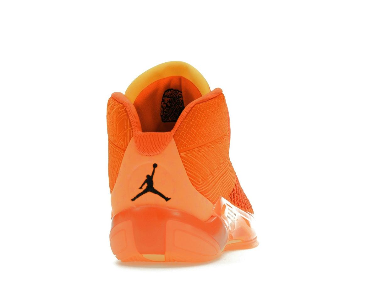 Jordan 38 WNBA Center Star Performance Sneakers Cone Black Orange FQ9008-800 - savito