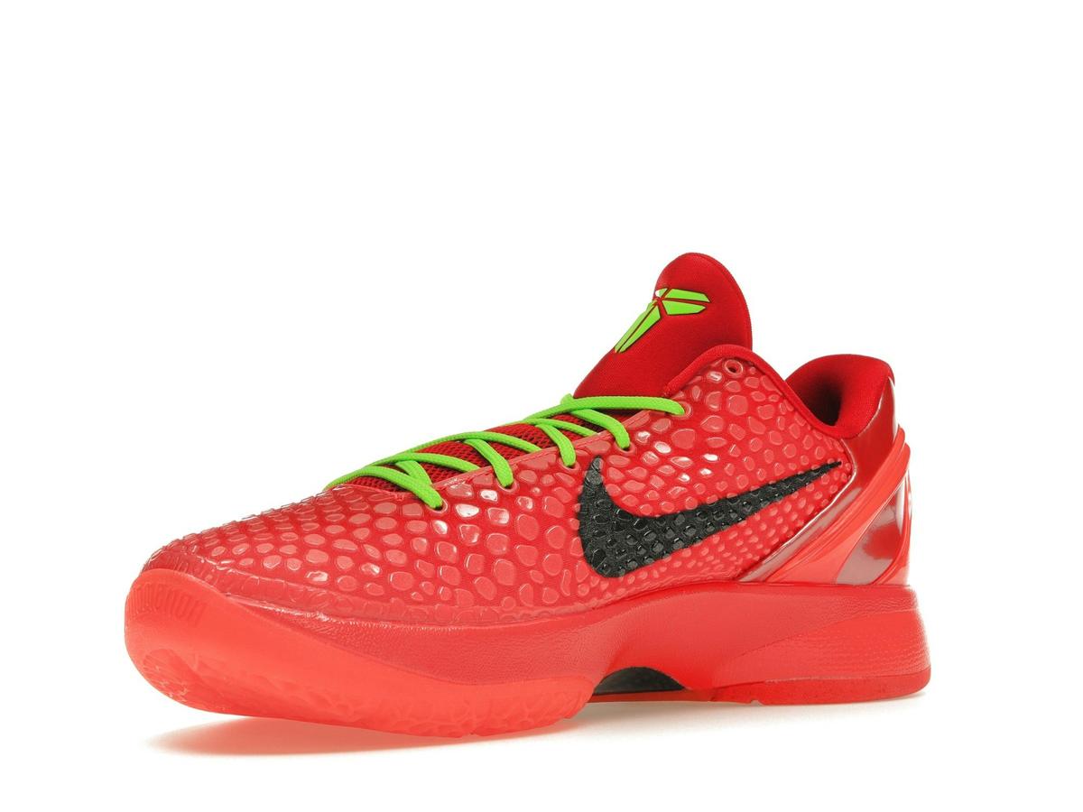 Nike Kobe 6 Protro Reverse Grinch Bright Crimson FV4921-600 - savito