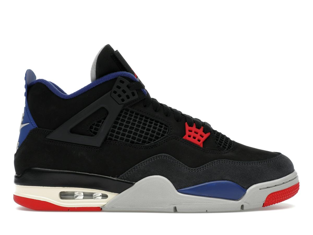 Jordan 4 Retro Rare Air FV5029-003 Black Fire Red Deep Royal Blue Dark Smoke Grey Tech Grey - savito