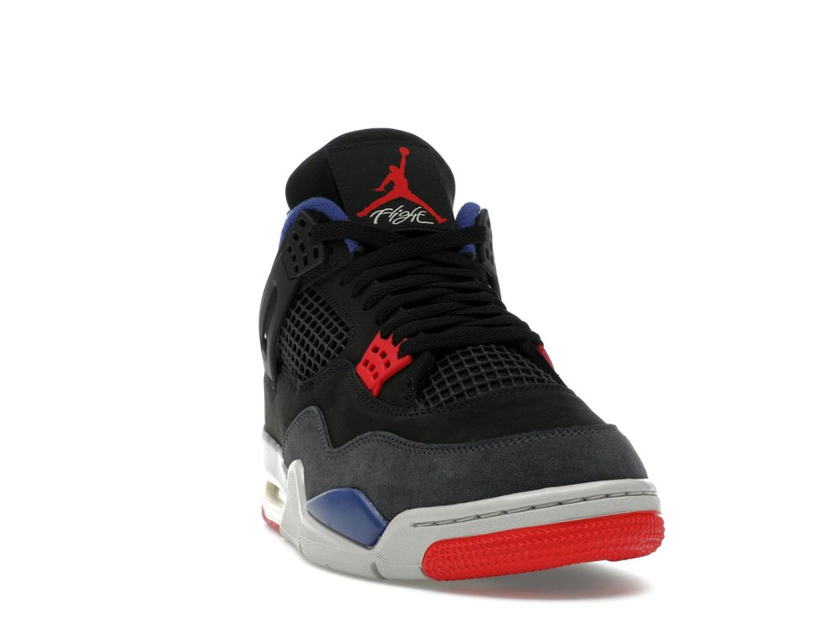 Jordan 4 Retro Rare Air FV5029-003 Black Fire Red Deep Royal Blue Dark Smoke Grey Tech Grey - savito