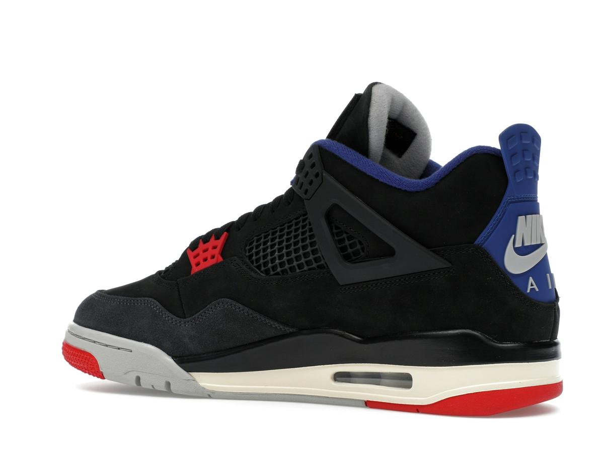 Jordan 4 Retro Rare Air FV5029-003 Black Fire Red Deep Royal Blue Dark Smoke Grey Tech Grey - savito