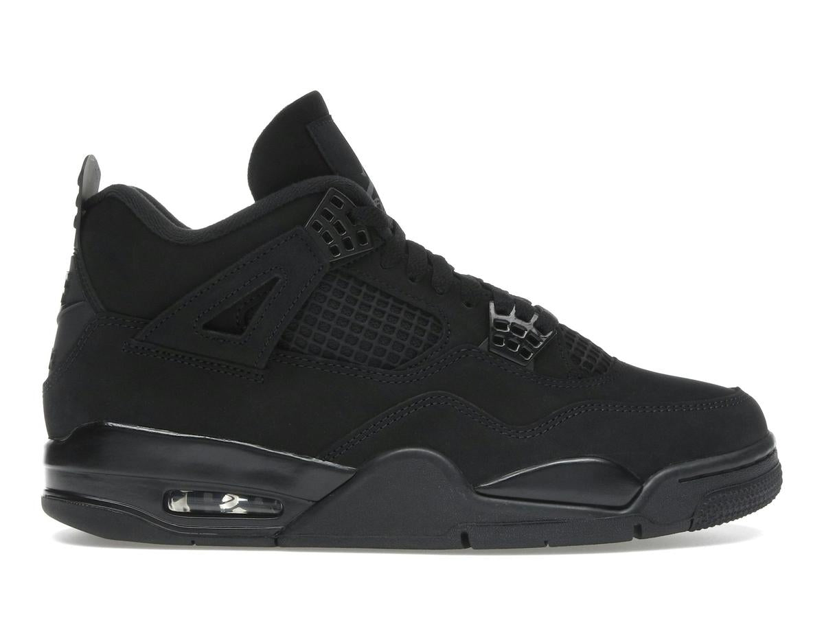 Jordan 4 Retro Black Cat (2025) Black/Black/Light Graphite FV5029-010 - savito