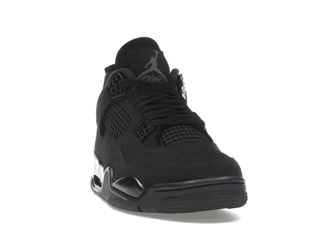 Jordan 4 Retro Black Cat (2025) Black/Black/Light Graphite FV5029-010 - savito