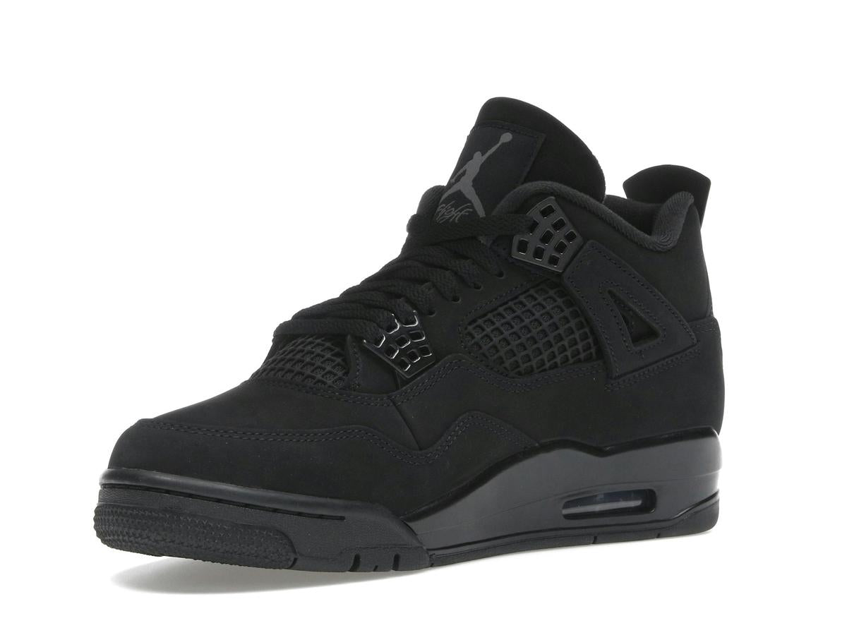 Jordan 4 Retro Black Cat (2025) Black/Black/Light Graphite FV5029-010 - savito