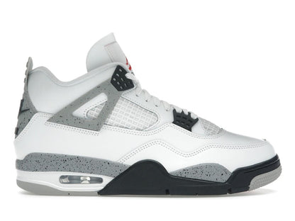 Nike Air Jordan 4 Retro White Cement (2025) FV5029-100 Summit White Fire Red Tech Grey Black - savito