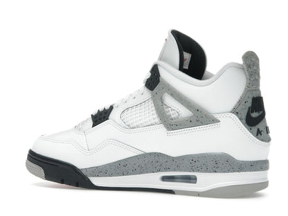Nike Air Jordan 4 Retro White Cement (2025) FV5029-100 Summit White Fire Red Tech Grey Black - savito