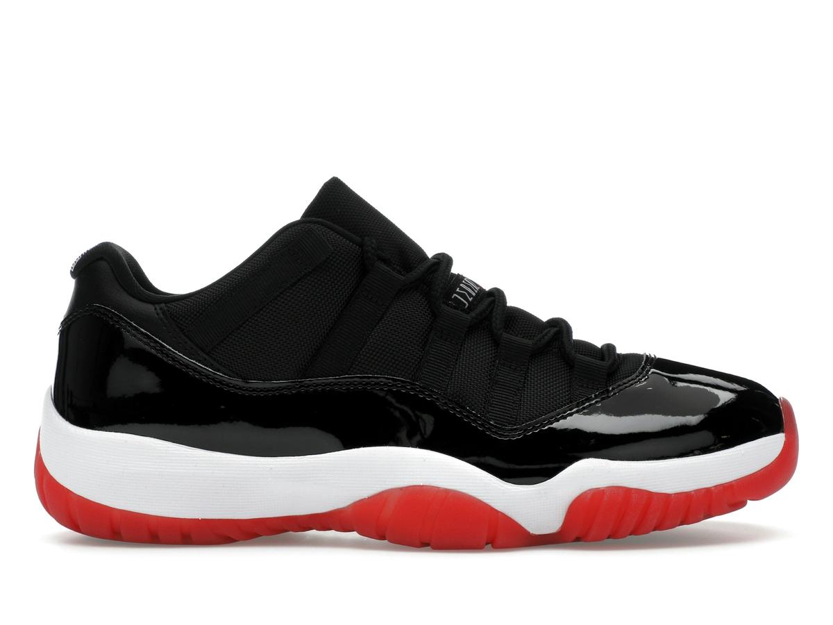 Jordan 11 Retro Low Bred 2025 Black Varsity Red FV5104-006 - savito