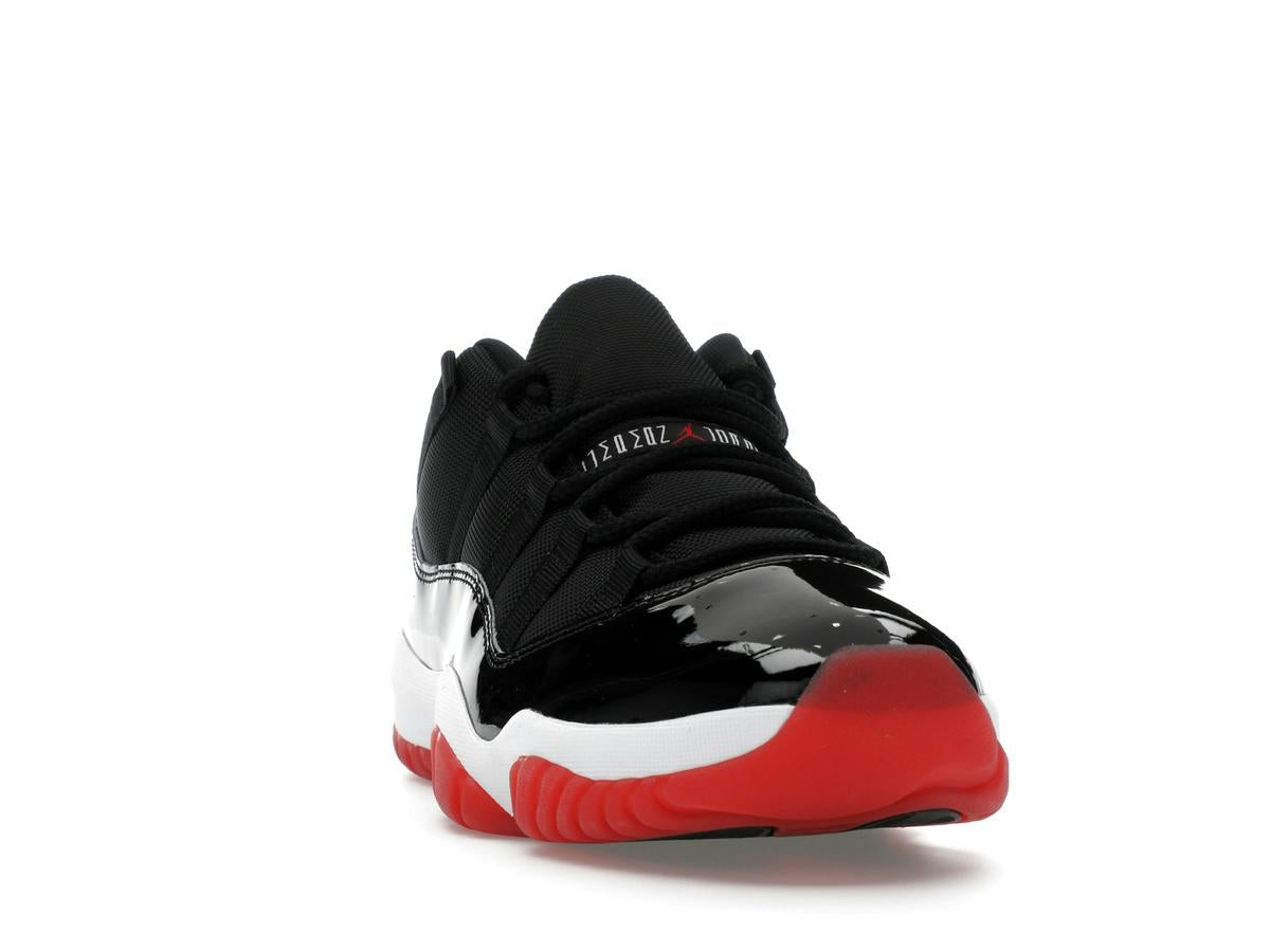 Jordan 11 Retro Low Bred 2025 Black Varsity Red FV5104-006 - savito