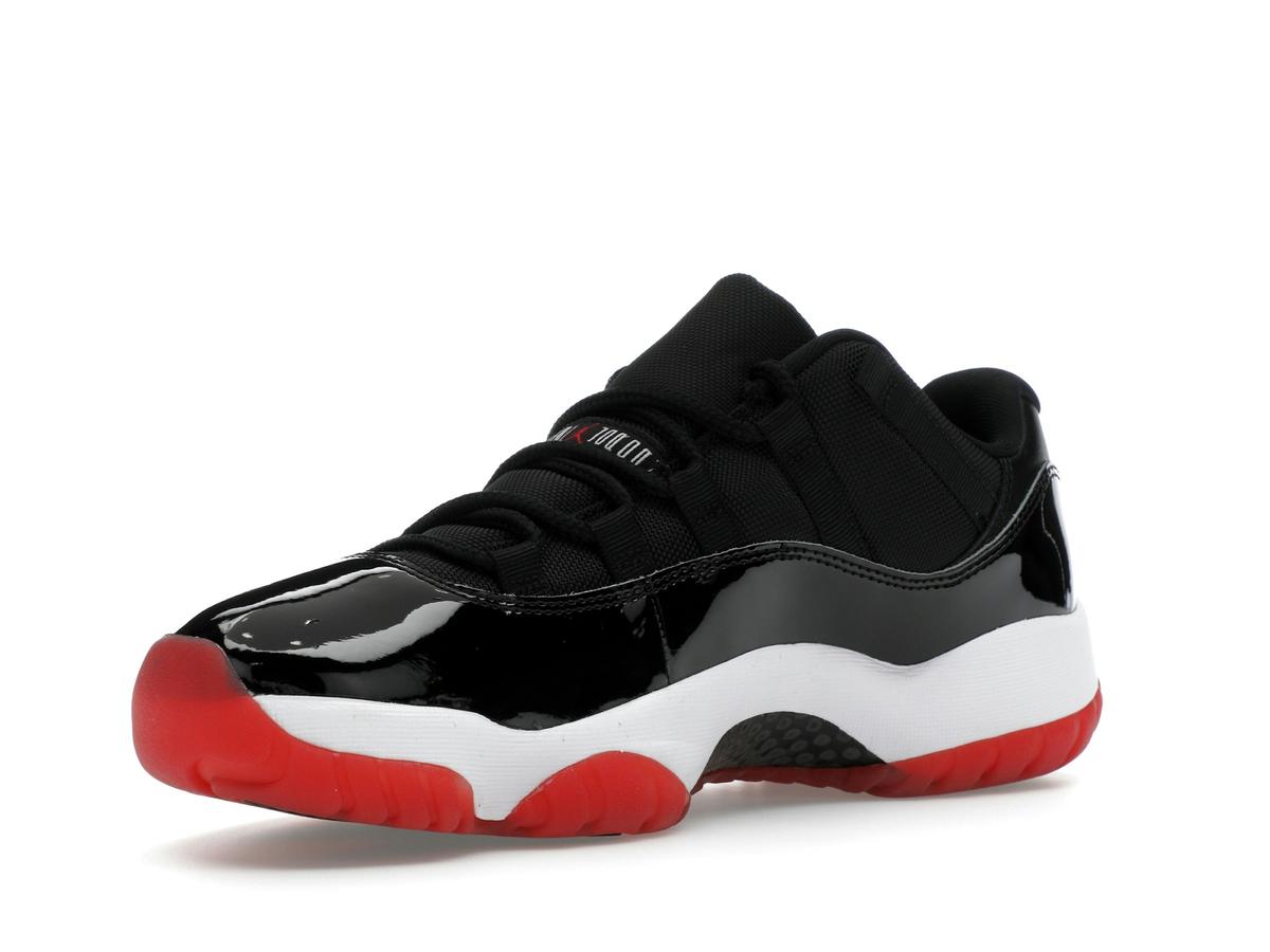 Jordan 11 Retro Low Bred 2025 Black Varsity Red FV5104-006 - savito