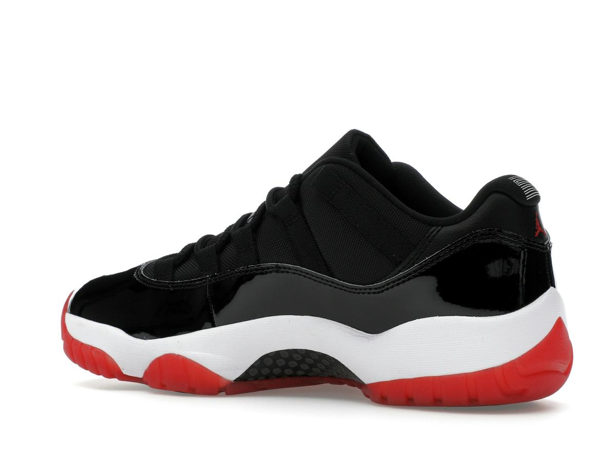 Jordan 11 Retro Low Bred 2025 Black Varsity Red FV5104-006 - savito