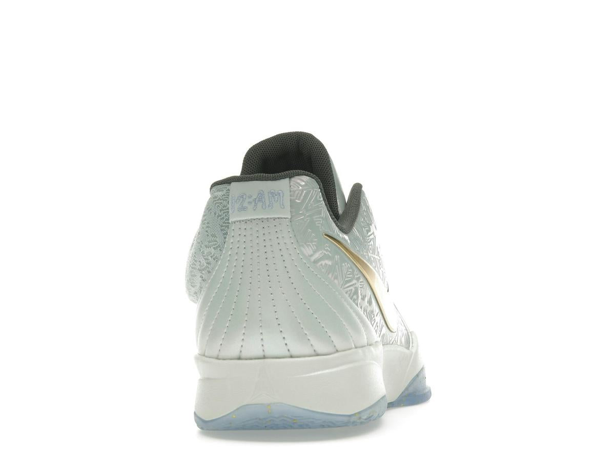 Nike Ja 2 Tree Topper Light Silver Metallic Gold Performance Sneakers FV6070-002 - savito