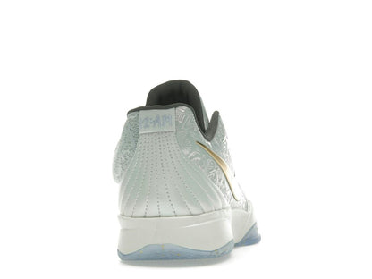 Nike Ja 2 Tree Topper Light Silver Metallic Gold Performance Sneakers FV6070-002 - savito