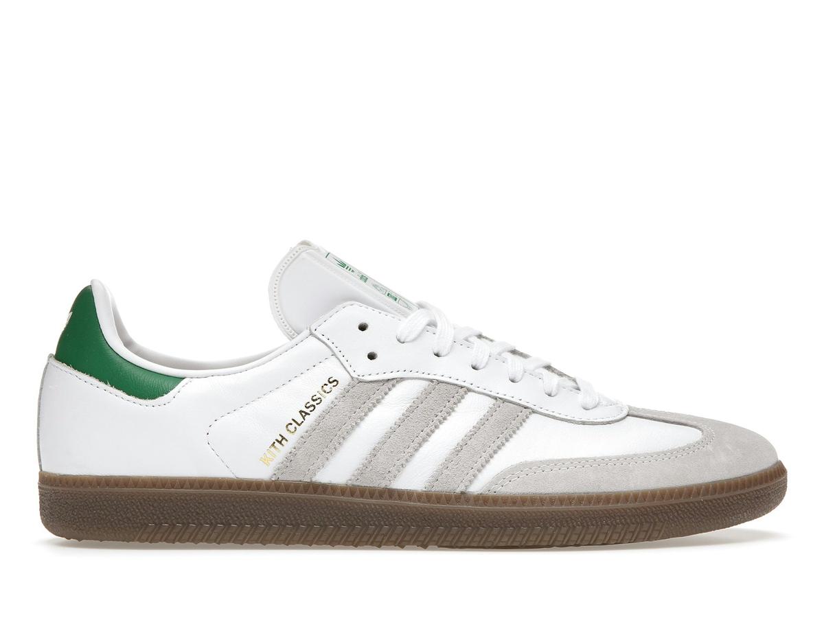 adidas Samba OG Kith Classics White Green FX5398 - savito
