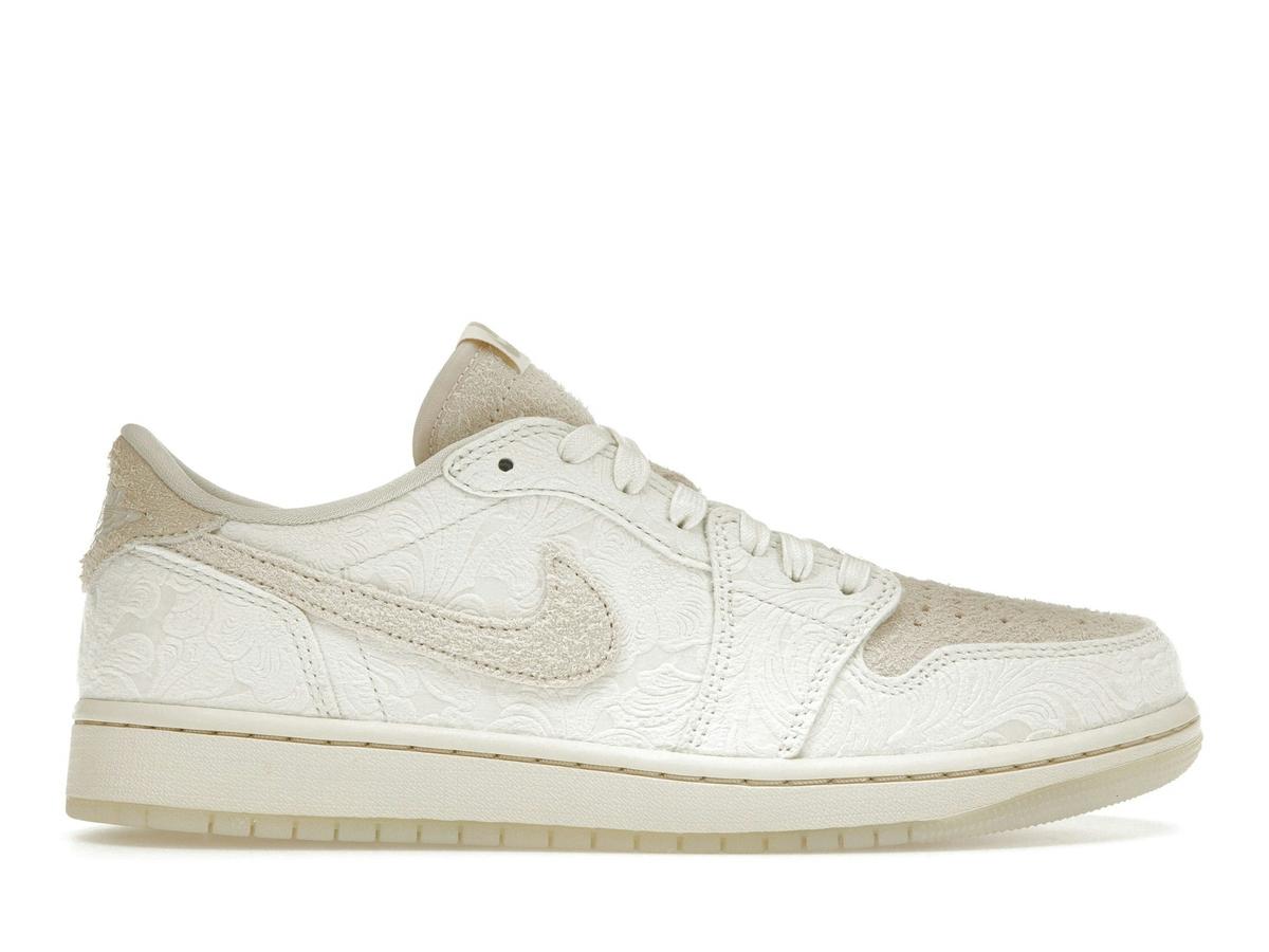 Jordan 1 Retro Low OG Chris Paul "Give Them Flowers" Floral Light Cream FZ0455-200 - savito