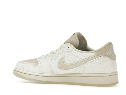 Jordan 1 Retro Low OG Chris Paul "Give Them Flowers" Floral Light Cream FZ0455-200 - savito