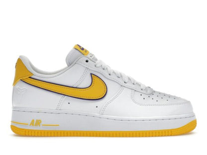 Nike Air Force 1 Low Retro QS Kobe Bryant Lakers Home White Varsity Maize Varsity Purple FZ1151-100 - savito