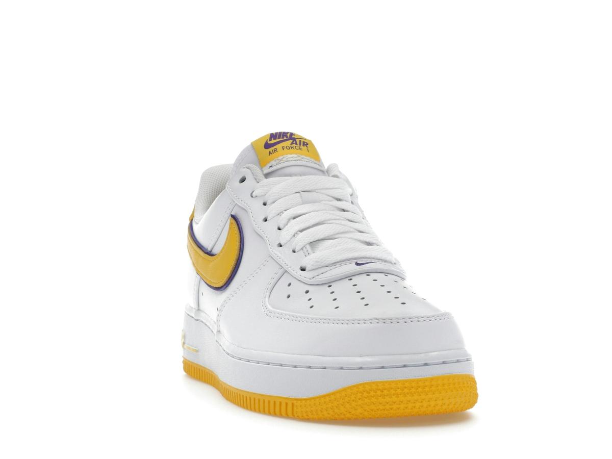 Nike Air Force 1 Low Retro QS Kobe Bryant Lakers Home White Varsity Maize Varsity Purple FZ1151-100 - savito