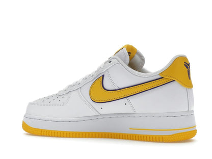 Nike Air Force 1 Low Retro QS Kobe Bryant Lakers Home White Varsity Maize Varsity Purple FZ1151-100 - savito