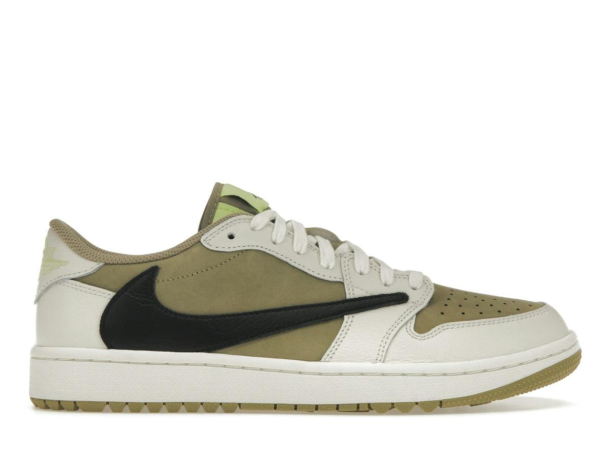 Jordan 1 Retro Low Golf Travis Scott Neutral Olive FZ3124-200 - savito