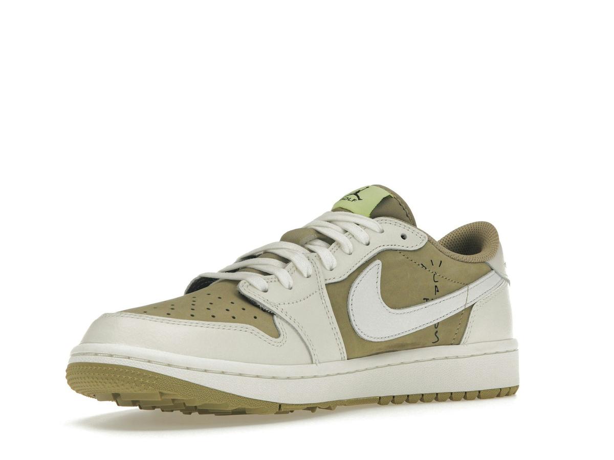 Jordan 1 Retro Low Golf Travis Scott Neutral Olive FZ3124-200 - savito
