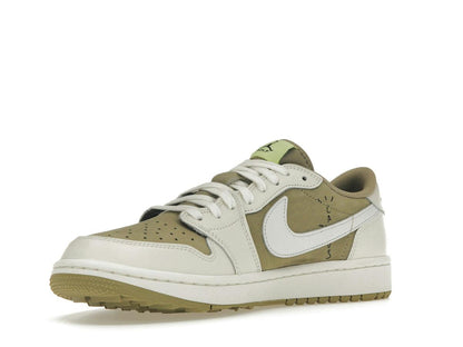 Jordan 1 Retro Low Golf Travis Scott Neutral Olive FZ3124-200 - savito