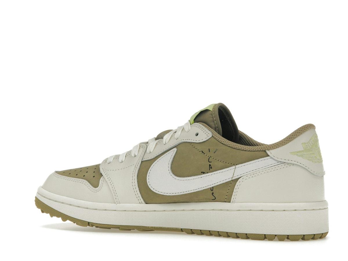 Jordan 1 Retro Low Golf Travis Scott Neutral Olive FZ3124-200 - savito