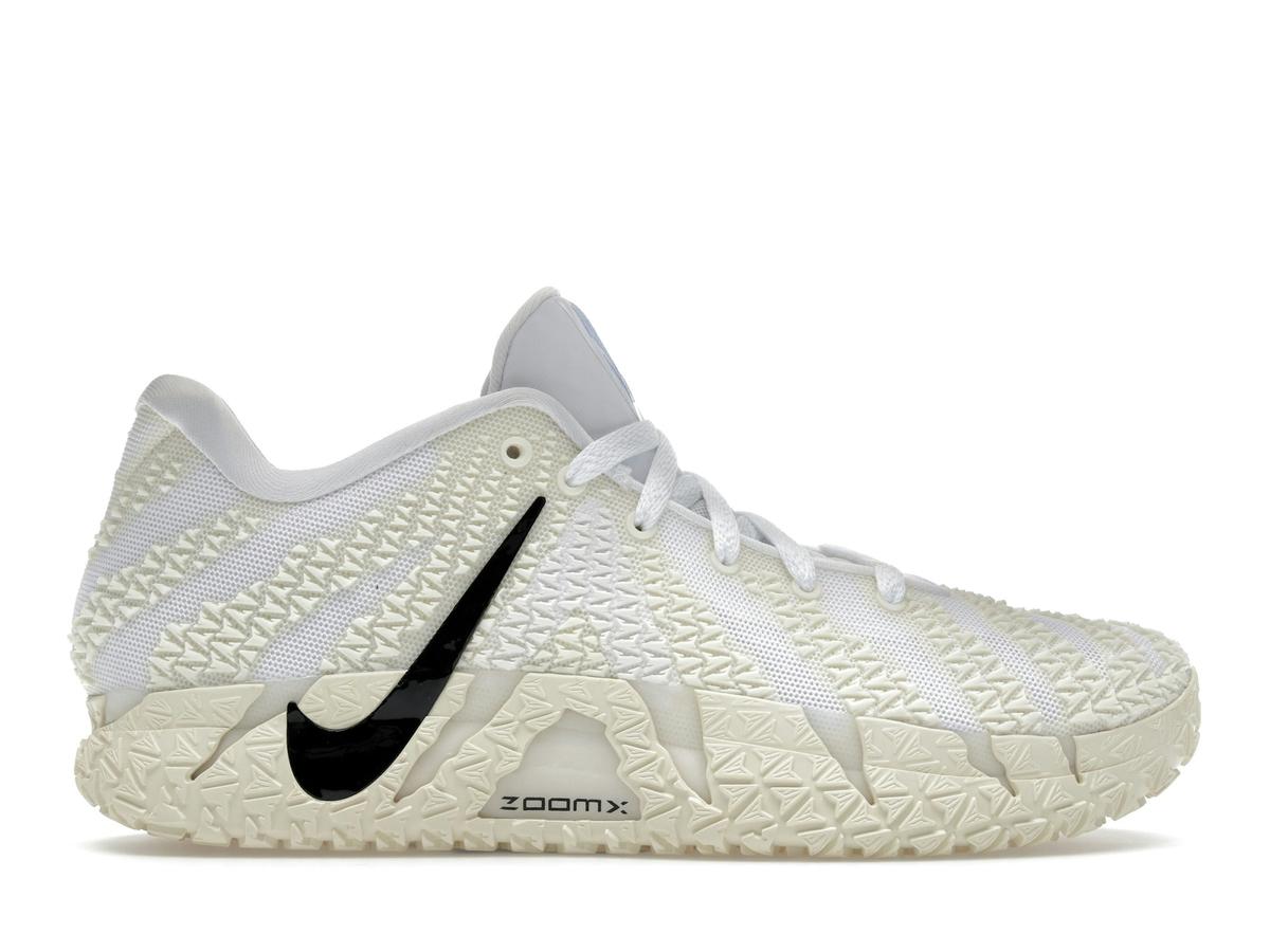 Nike Ja 3 Sound Check Performance Basketball Shoes White Black Coconut Milk HF2793-101 - savito