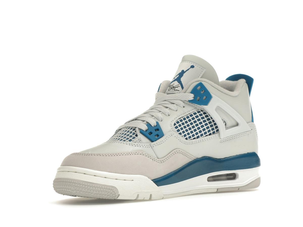 Jordan 4 Retro Military Blue (2024) (GS) HF4281-141 - savito