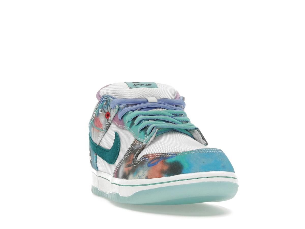 Nike SB Dunk Low Futura Laboratories Bleached Aqua HF6061-400 - savito