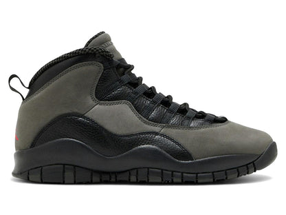 Jordan 10 Retro Shadow (2025) HJ6779-001 Charred Grey True Red Black - savito